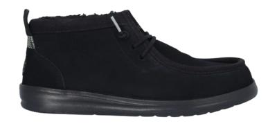 Chaussures HEYDUDE Homme Wally Mid GripR Warmth Black/Black