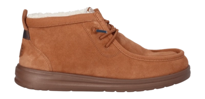 Chaussures HEYDUDE Homme Wally Mid GripR Warmth Brown