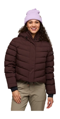 Jacke Cotopaxi Alivio Down Crop Jacket Damen Coffee