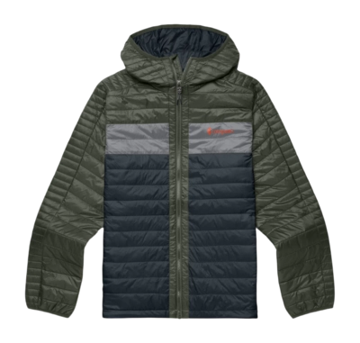 Jacket Cotopaxi Men Capa Insulated Hooded Jacket Fatigue/ Black