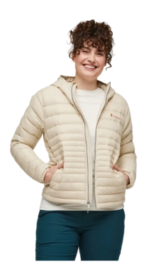 Jas Cotopaxi Women Fuego Down Hooded Jacket Cotopaxi Cream