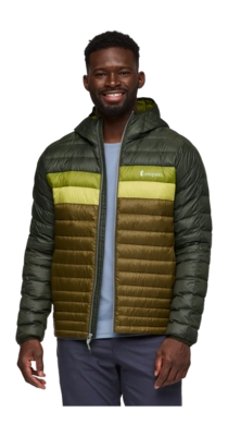 Jas Cotopaxi Men Fuego Down Hooded Jacket Woods / Live Oak