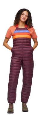 Winteroverall Cotopaxi Women Fuego Down Wine Stripes
