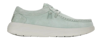 Instapper HEYDUDE Men Wally Comf Suede Sea Foam