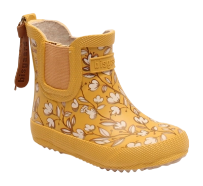 Bottes de Pluie Bisgaard Enfant Bébé Rubber Mustard Print