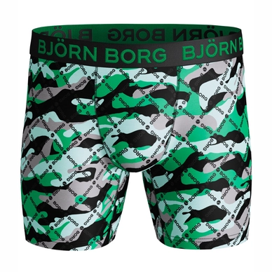 Boxershort Björn Borg Men Performance Logo Camo Per Mint