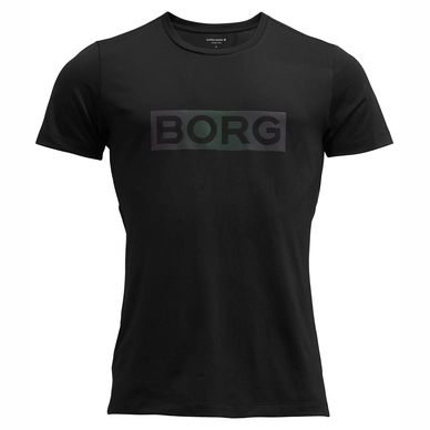 T-shirt de Sport Björn Borg Men Performance Aldo Tee Black Radiate