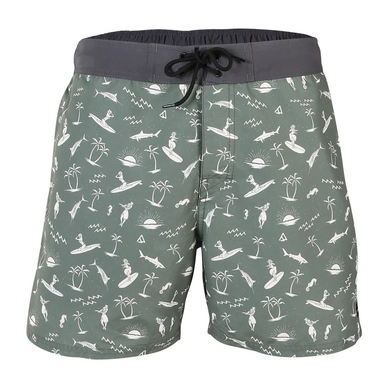 Beachshort Brunotti Men Charles-Mini-AO Vintage Green