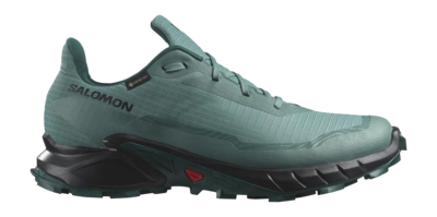 Trailrunning schoen Salomon Men Alphacross 5 GTX North Atlantic Black Almond Milk