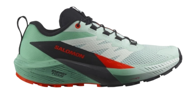 Chaussures de Trail Salomon Femme Sense Ride 5 Black Bay Cherry Tomato