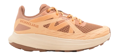 Trail Running Shoe Salomon Women Ultra Flow Cork Peach Fuzz Papaya