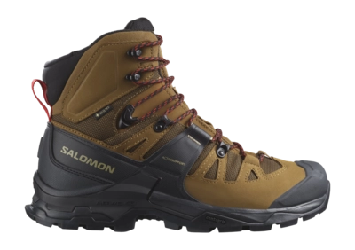 Chaussures de Randonnée Salomon Homme Quest 4 GTX Rubber Black Fiery Red