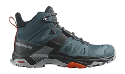 Walking Boots Salomon Men X Ultra 4 Mid GTX Stargazer Black Scarlet Ibis
