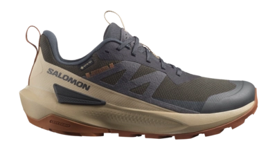 Wanderschuhe Salomon Elixir Activ GTX Herren Phantom Safari Caramel Cafe