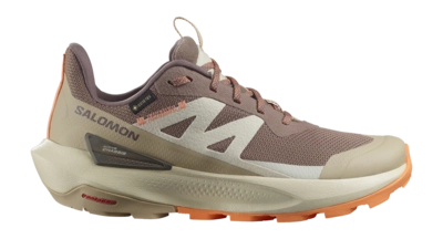 Wanderschuhe Salomon Elixir Activ GTX Damen Falcon White Pepper Papaya