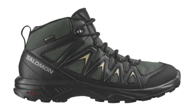 Chaussures de Randonnée Salomon Homme X Braze Mid GTX Urban Chic Black Slate Green