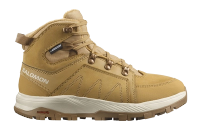 Walking Boots Salomon Women Outchill TS CSWP Taffy Almond Milk Rawhide