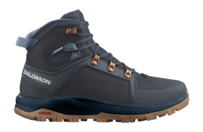 Walking Boots Salomon Women Outchill TS CSWP Carbon Carbon Bering Sea