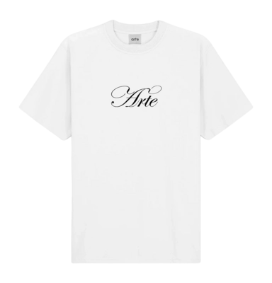 T-Shirt Arte Antwerp Homme Script Logo White