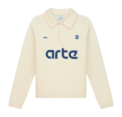 Polo Arte Antwerp Homme Football Knit Cream