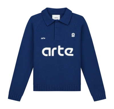 Polo Arte Antwerp Men Football Knit Navy