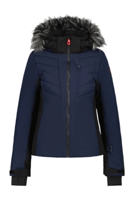 Ski Jas Icepeak Women Eleele Dark Blue