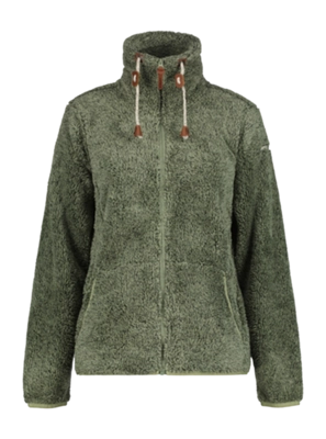 Ski Zip Sweatshirt Icepeak Women Colony Green '24