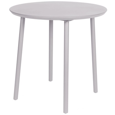 Tuintafel Max&Luuk George Pearl Grey Ø80 cm