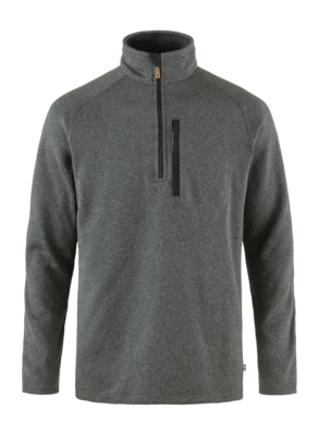Pullover Fjällräven Övik Fleece Half Zip Herren Dark Grey