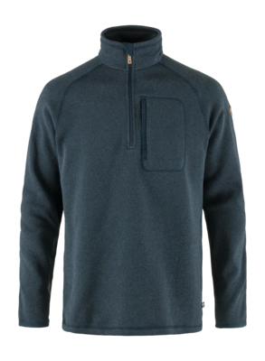 Trui Fjällräven Men Övik Fleece Half Zip Navy