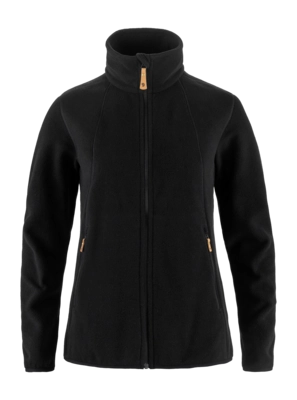 Sweatjacke Fjällräven Stina Fleece Damen Black