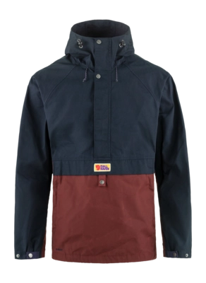 Jacke Fjällräven Vardag Anorak Herren Dark Navy Maroon
