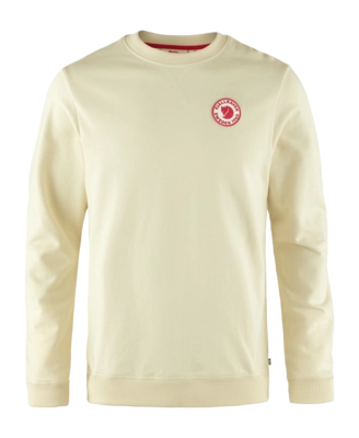 Jumper Fjällräven Men 1960 Logo Badge Chalk White