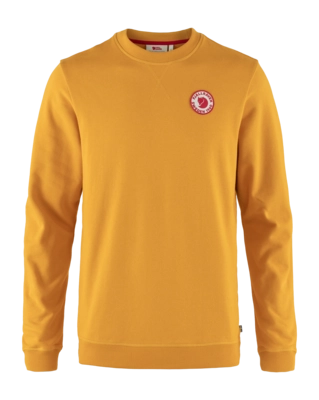 Pullover Fjällräven 1960 Logo Badge Herren Mustard Yellow