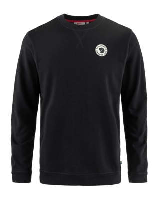 Pullover Fjällräven 1960 Logo Badge Herren Black