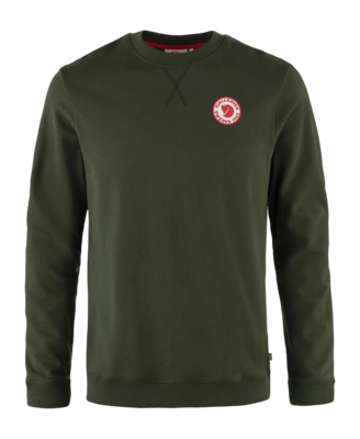 Pullover Fjällräven 1960 Logo Badge Herren Deep Forest