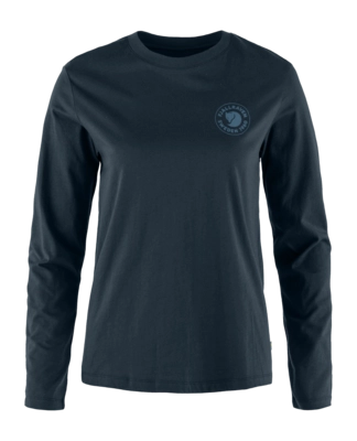 Long Sleeve Shirt Fjällräven Women 1960 Logo LS Dark Navy