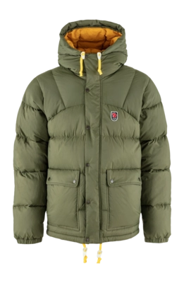 Jas Fjällräven Men Expedition Down Lite Green Mustard Yellow