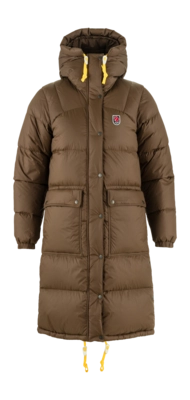 Manteau Fjällräven Femme Expedition Long Down Parka Dark Oak