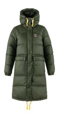 Jas Fjällräven Women Expedition Long Down Parka Deep Forest