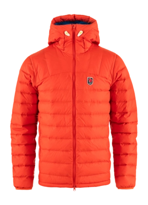 Veste Fjällräven Homme Expedition Pack Down Flame Orange UN Blue