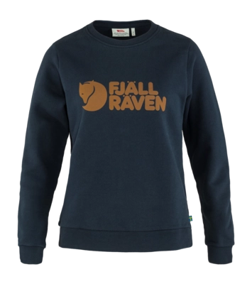 Trui Fjällräven Women Fjällräven Logo Dark Navy Chestnut