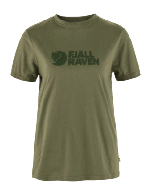 T-Shirt Fjällräven Women Fjällräven Logo Tee Green
