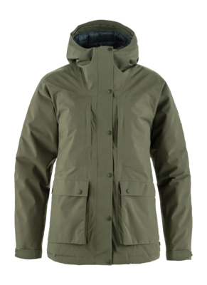 Jacke Fjällräven HC Hydratic Padded Damen Laurel Green