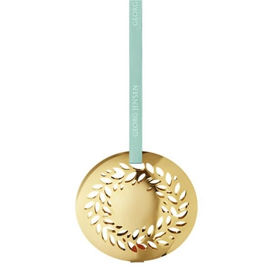 Kerstkrans Georg Jensen Dicht Goud