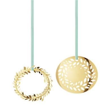 Kerstornament Georg Jensen Krans (2-delig)