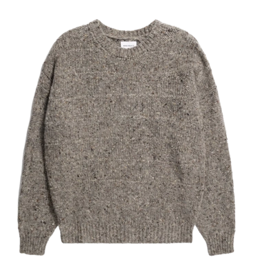 Sweater Norse Projects Men Jonas Donegal Diamond Grey Melange