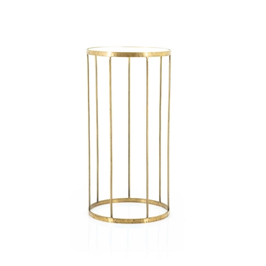 Bijzettafel By-Boo Ceaser Round Low 30 x 30 cm Gold