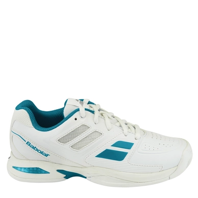 Tennisschoen Babolat Propulse Team All Court Junior Wit Blauw