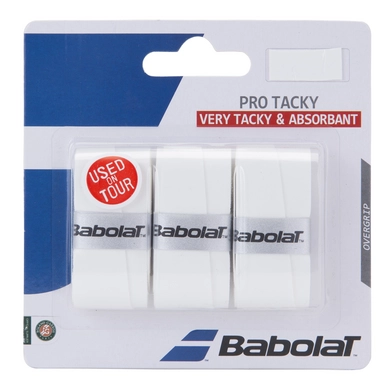 Overgrip Babolat Pro Tacky X 3 White